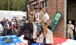 Original Bull-Riding (Rodeo mit Steffen Lucas, Radio PSR sowie Böttcher & Fischer, Radio R.SA) in Leipzig mieten